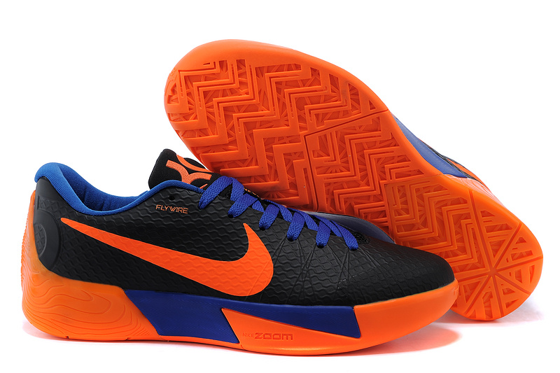 Nike KD Trey 5 II Black Orange Blue Shoes - Click Image to Close