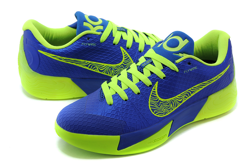 Nike KD Trey 5 II Blue Fluorscent Green Shoes