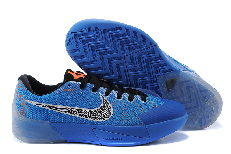 Nike KD Trey 5 II Flywire Blue Black Shoes - Click Image to Close