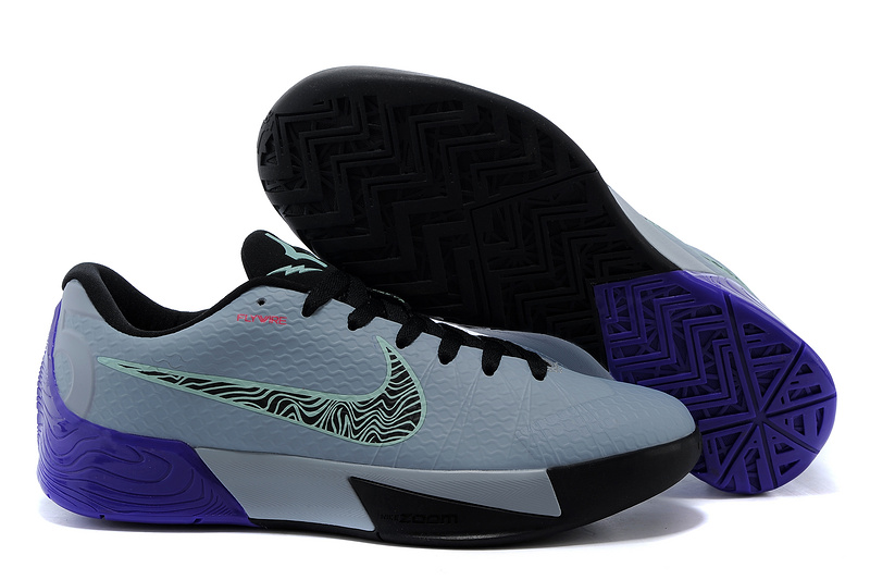 Nike KD Trey 5 II Flywire Grey Black Purple Shoes