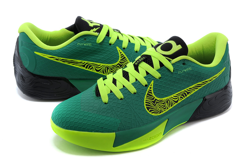 Nike KD Trey 5 II Green Fluorscent Black Shoes - Click Image to Close