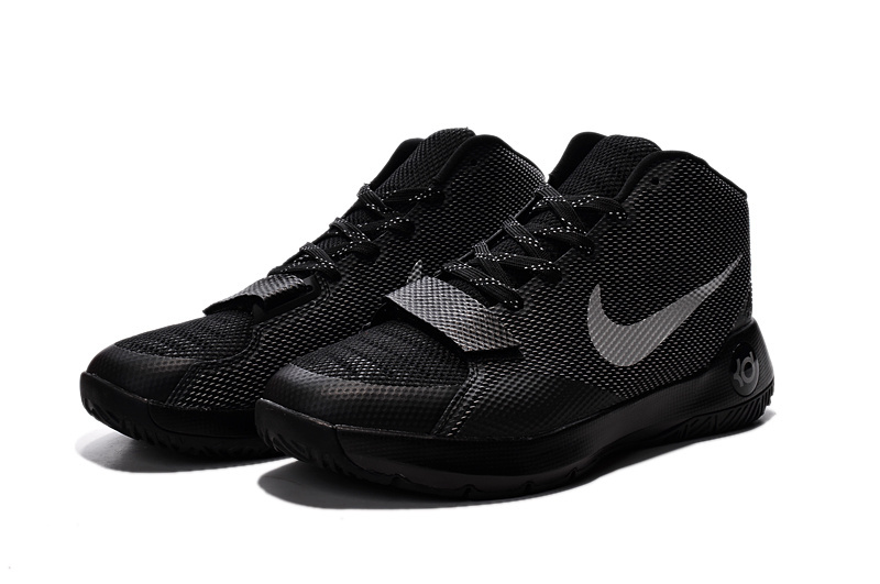 Nike KD Trey 5 III All Black White Nike Logo