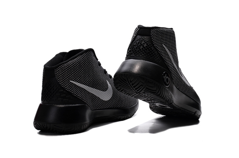 Nike KD Trey 5 III All Black White Nike Logo - Click Image to Close