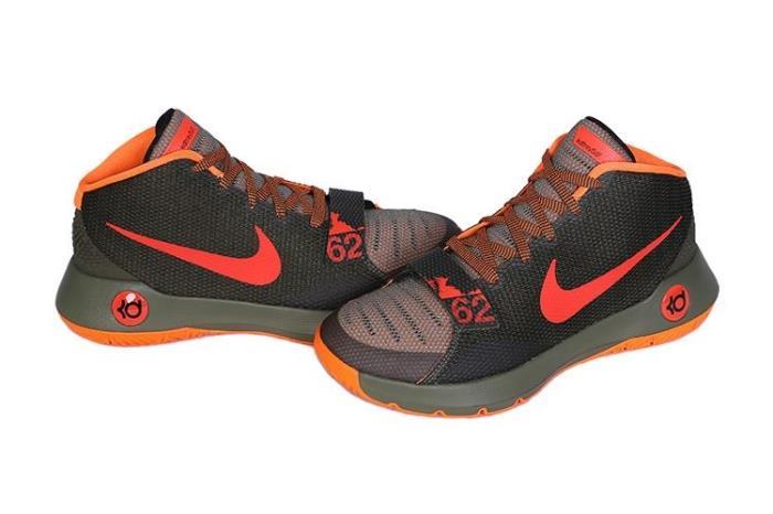 Nike KD Trey 5 III Black Orange Shoes - Click Image to Close