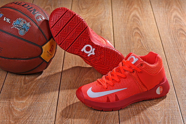 Nike KD Trey 5 Orange Red Shoes