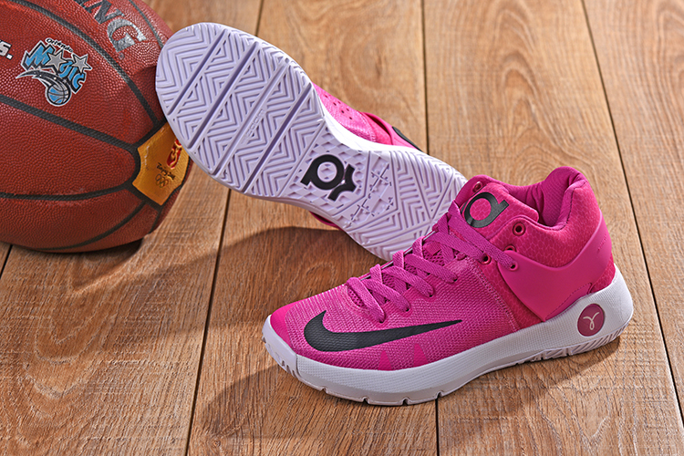 Nike KD Trey 5 Pink White Shoes
