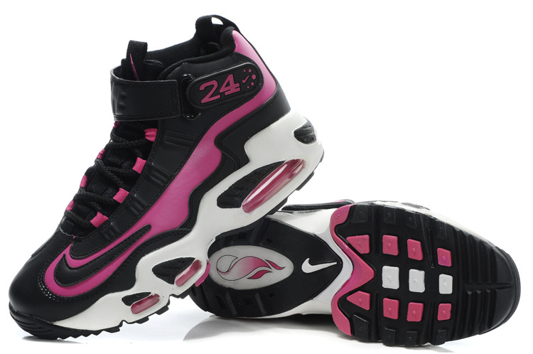 Women's Nike Ken Griffe Black Pink White Shoes - Click Image to Close