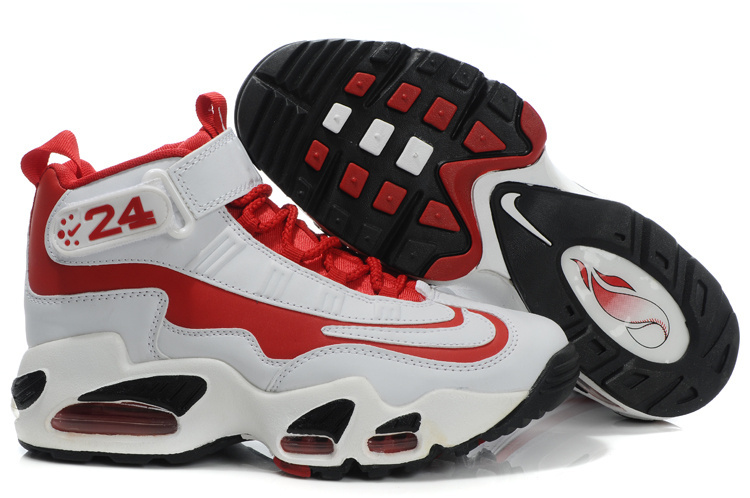 Women's Nike Ken Griffe White Red Black Shoes