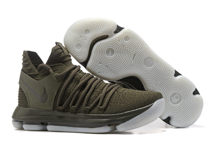 Nike Kevin Durant 10 Army Green Shoes