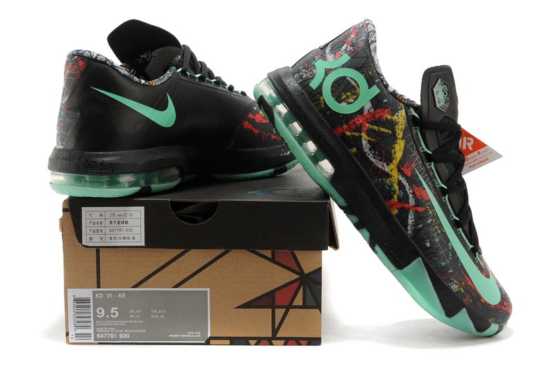 Nike Kevin Durant 6 All Star Midnight Shoes - Click Image to Close