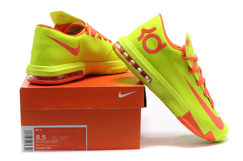 Nike Kevin Durant 6 Low Yellow Red