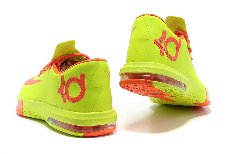 Nike Kevin Durant 6 Low Yellow Red