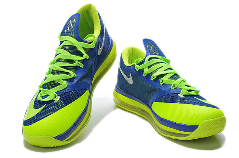 Nike Kevin Durant 6.5 Blue Yellow Shoes - Click Image to Close