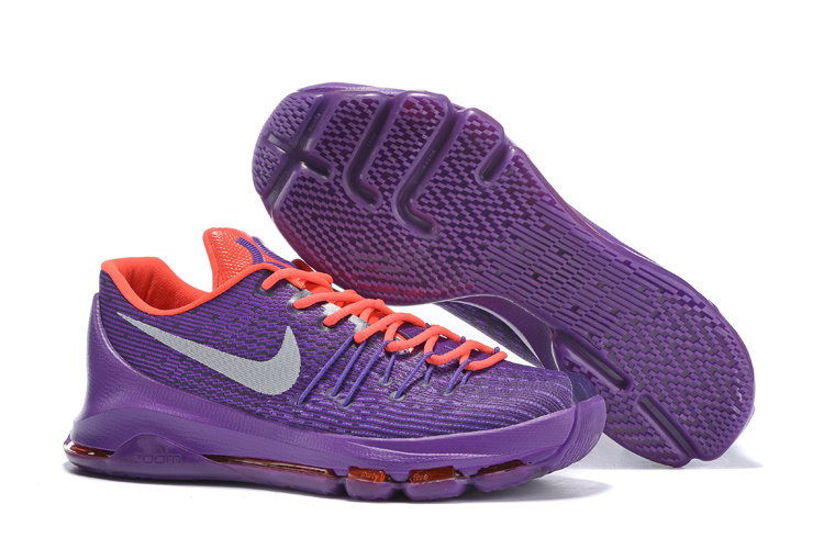 Nike Kevin Durant 8 Purple Orange Shoes