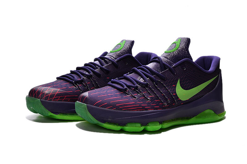 Nike Kevin Durant 8 Purple Volt Shoes - Click Image to Close