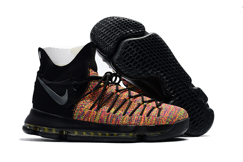 Nike Kevin Durant 9 Elite Orange Black Shoes - Click Image to Close