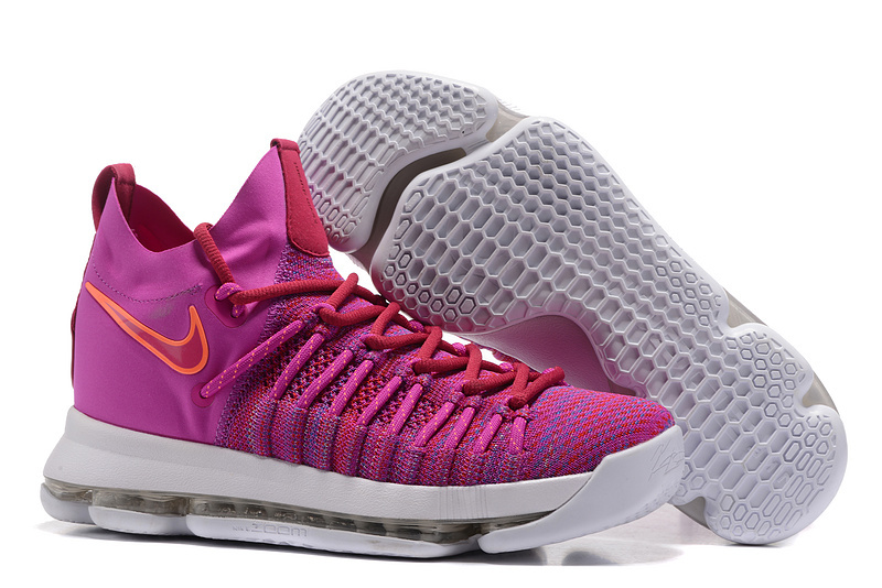 Nike Kevin Durant 9 Mother's Day Purple Red Shoes