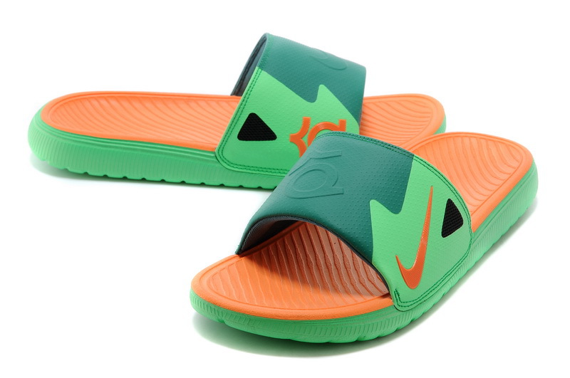 Nike Kevin Durant Hydro Green Orange Sandal