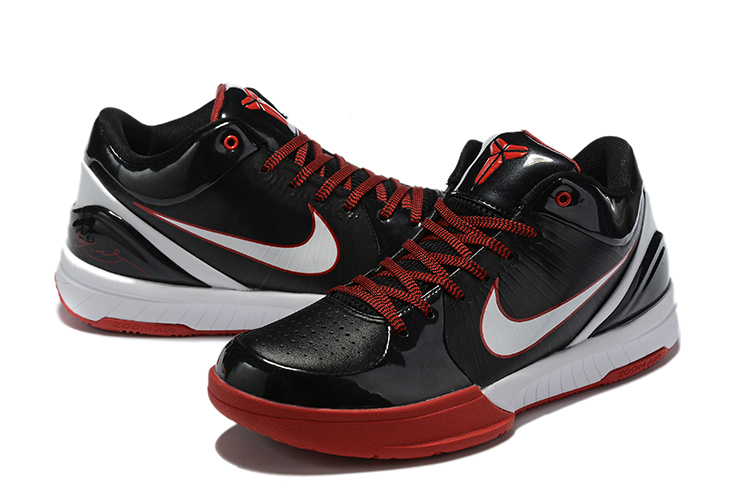 2019 Nike Kobe 4 Black Red Shoes - Click Image to Close