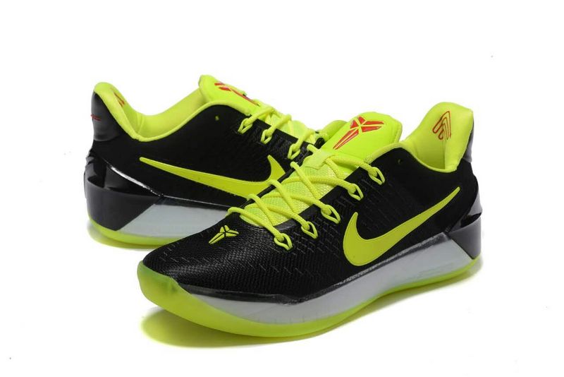 Nike Kobe A.D Black Fluorscent Green White Shoes