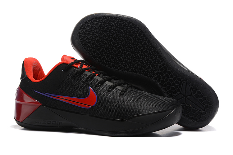 Nike Kobe A.D Fantasy Hook Black Red Purple Shoes - Click Image to Close