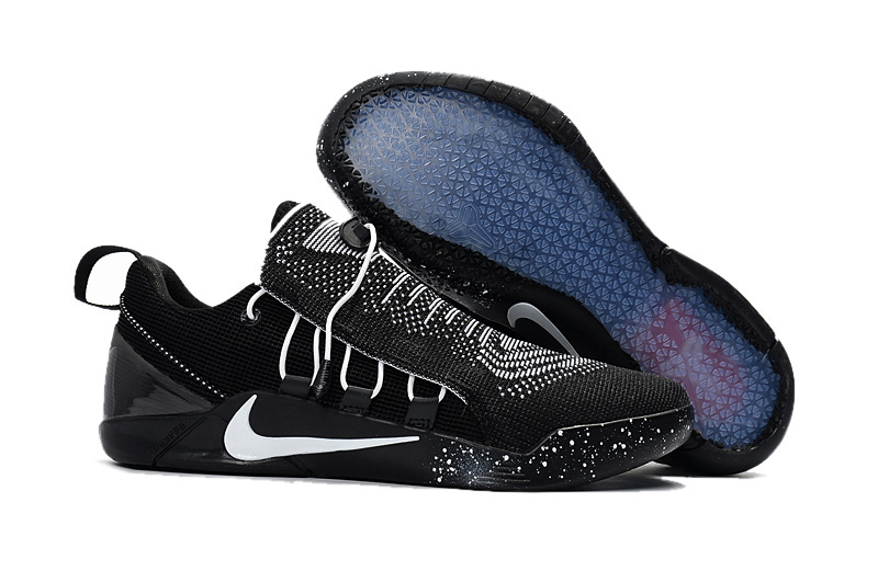Nike Kobe A.D. NXT Flyknit Black White Shoes - Click Image to Close