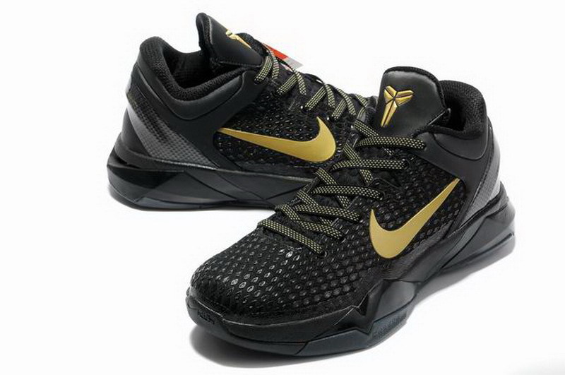 kobe bryant shoes black and gold
