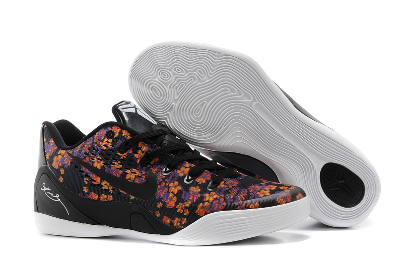 Nike Kobe Bryant 9 Low Black Print For Women - Click Image to Close