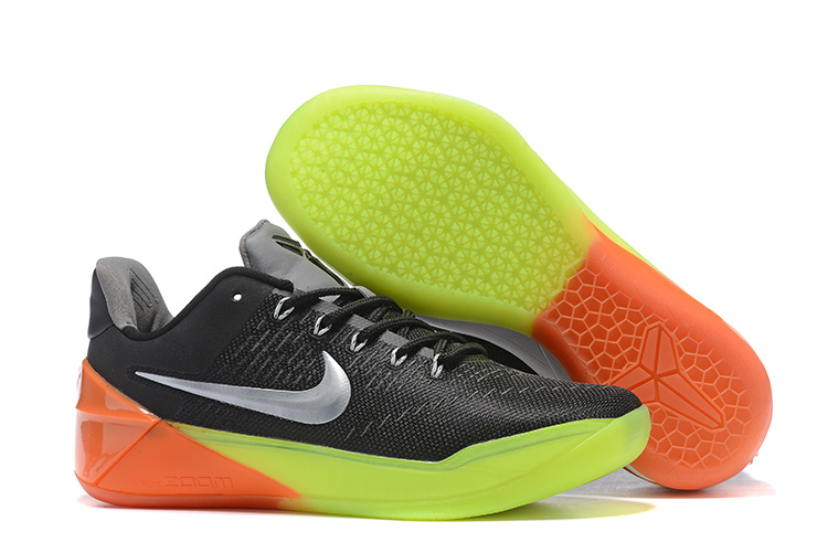 Nike Kobe Bryant A.D All Star Black Yellow Orange Shoes - Click Image to Close