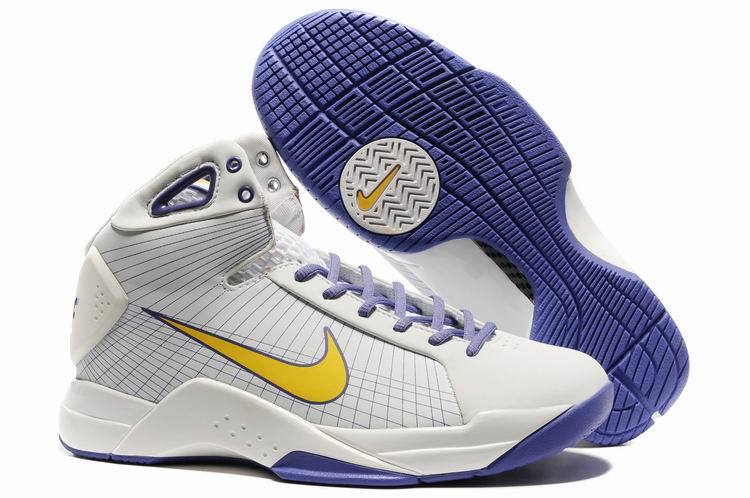 Nike Kobe Bryant Olympic White Purple Yellow Shoes