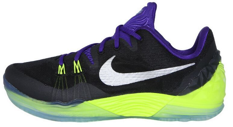 Nike Kobe Bryant Venomenon 5 Black Purple Fluorscent Shoes - Click Image to Close