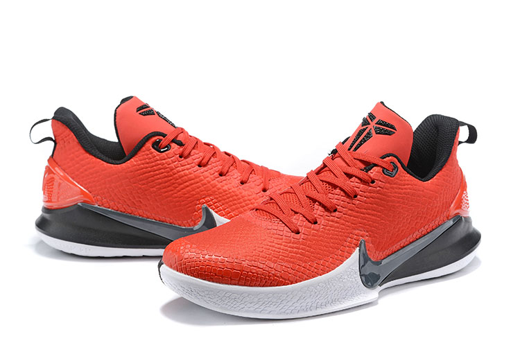 2019 Nike Kobe Mamba Red Black White Shoes - Click Image to Close