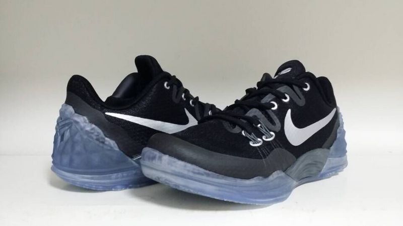 Nike Kobe Venomenon 5 Black Blue Sole Shoes - Click Image to Close