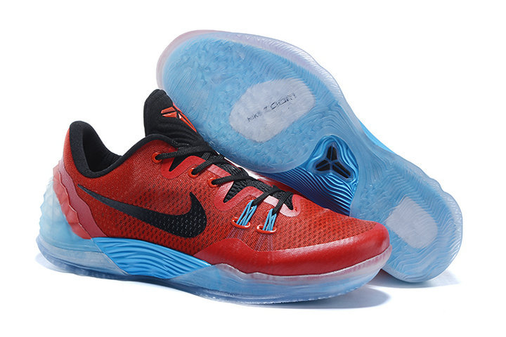 Nike Kobe Venomenon 5 Red Black Shoes - Click Image to Close