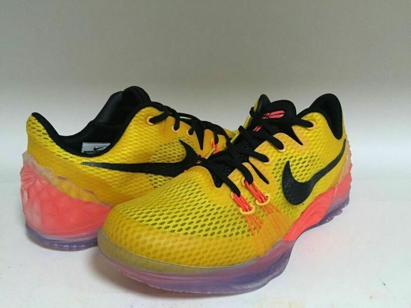 Nike Kobe Venomenon 5 Yellow Black Orange Shoes