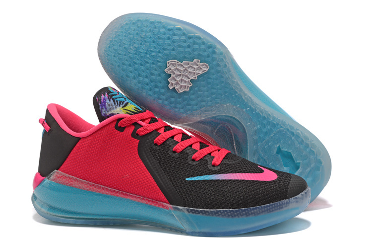 Nike Kobe Venomenon 6 South Beach Black Red Blue Shoes - Click Image to Close