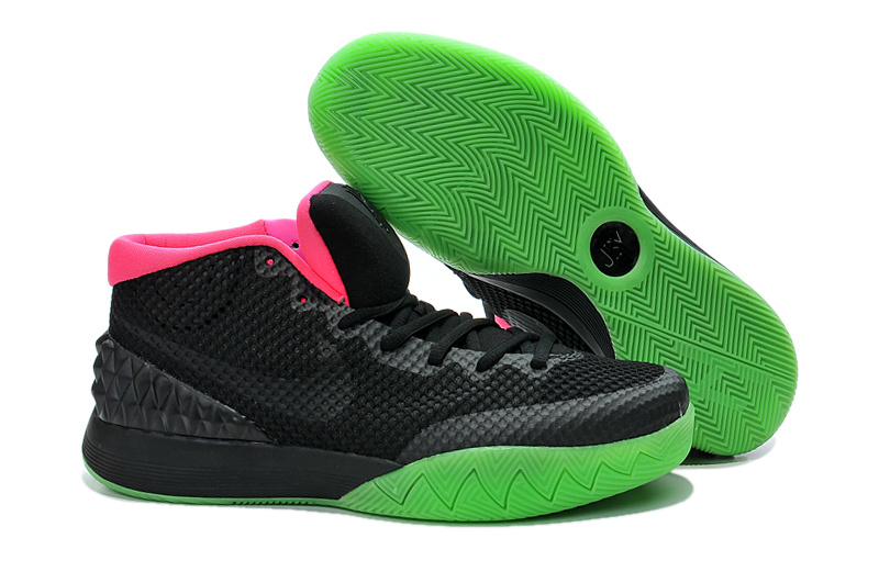 Nike Kyrie 1 Black Green Pink Shoes