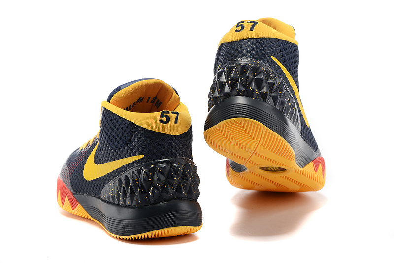 Nike Kyrie 1 Black Yellow Red Shoes - Click Image to Close