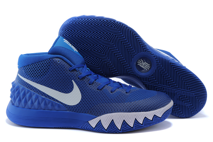 Nike Kyrie 1 Blue White Basketball Shoes - Click Image to Close