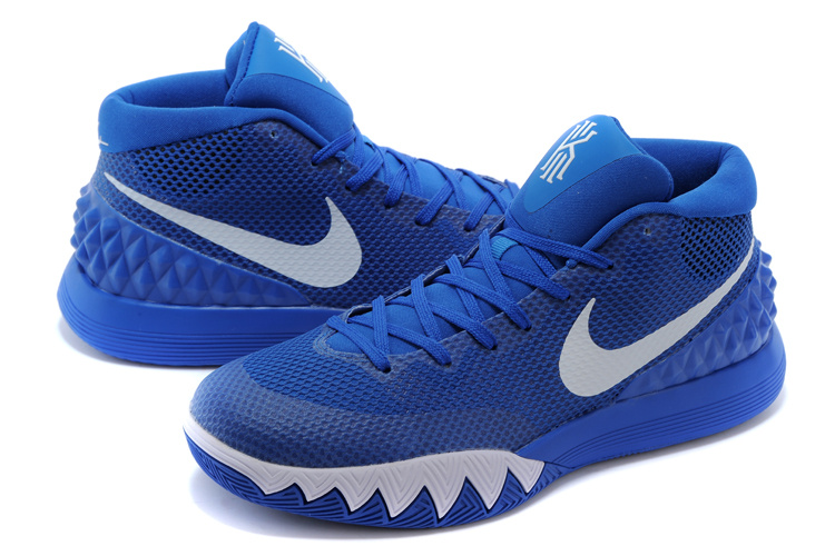 Nike Kyrie 1 Blue White Basketball Shoes - Click Image to Close