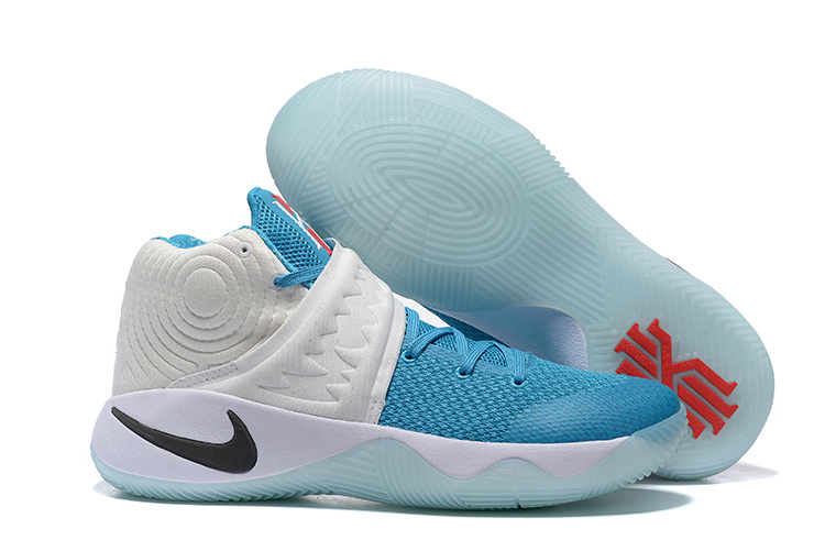 Nike Kyrie 2 Christmas Blue White Shoes - Click Image to Close