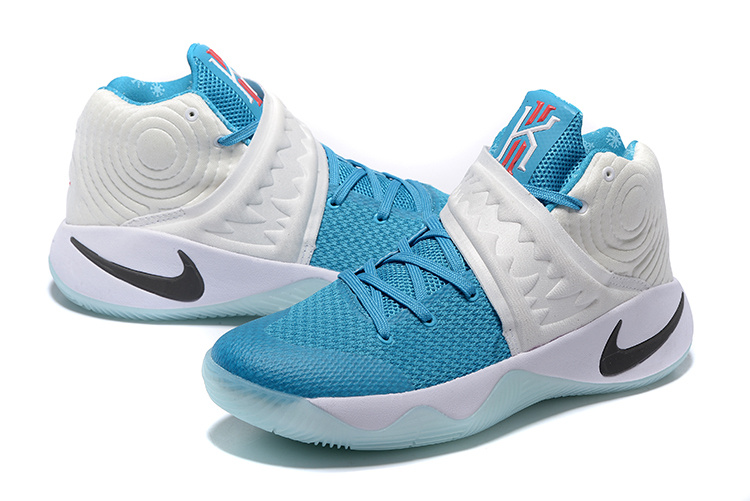 Nike Kyrie 2 Christmas Blue White Shoes - Click Image to Close