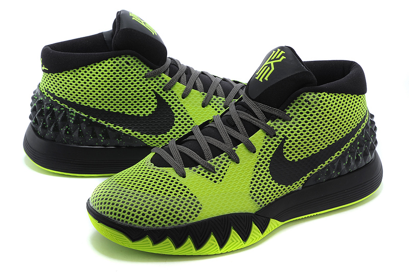 green and black kyrie