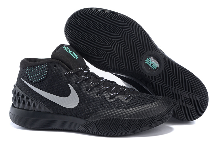 Nike Kyrie 1 Independent Day All Black Shoes - Click Image to Close