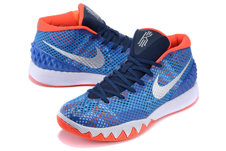 Nike Kyrie 1 Independent Day Blue White Orange Shoes