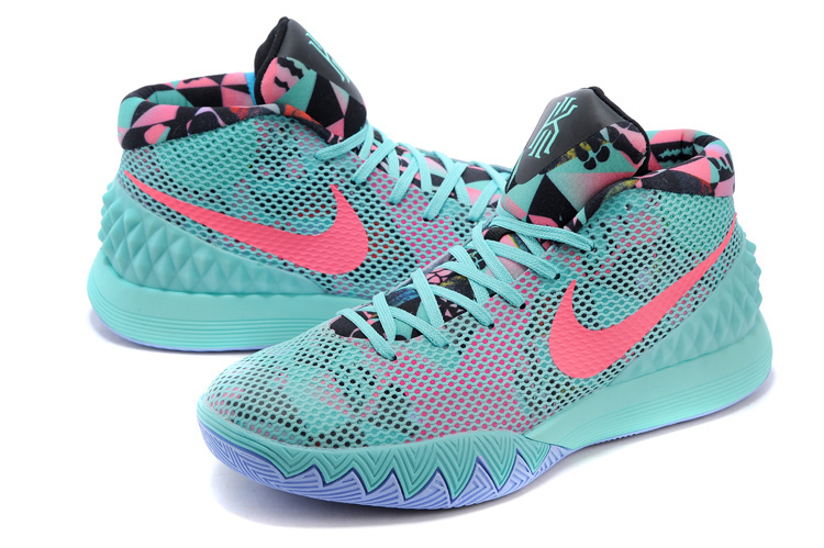 Nike Kyrie 1 Light Green Black Pink Shoes