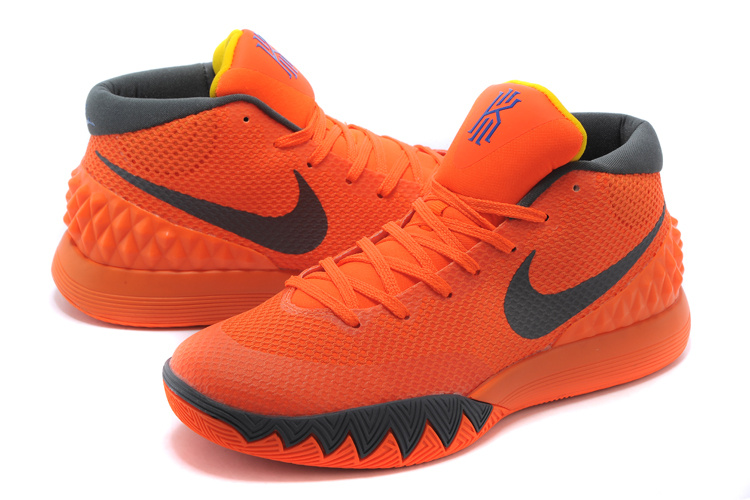 Nike Kyrie 1 Orange Black Basketball Shoes