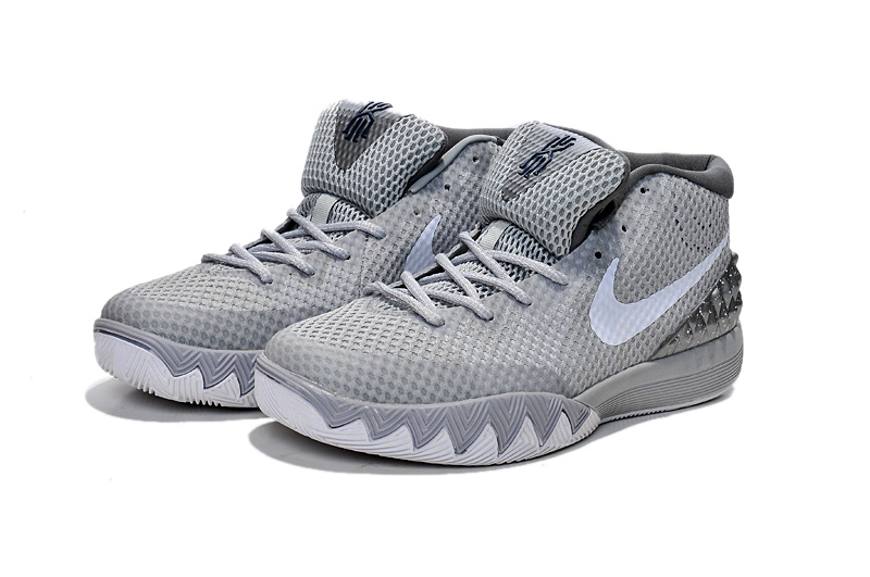 Nike Kyrie 1 Wolf Grey Shoes - Click Image to Close