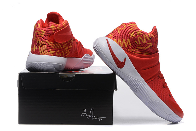 Nike Kyrie 2 All Red Basketball Shoes - Click Image to Close