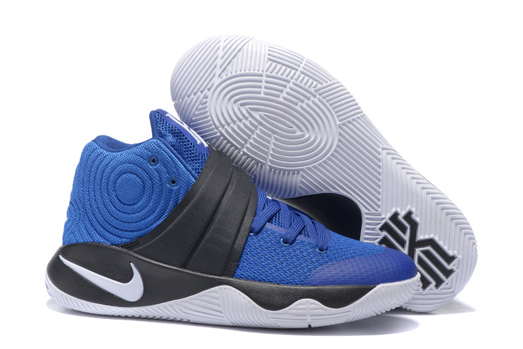 Nike Kyrie 2 Blue Black Basketball Shoes - Click Image to Close